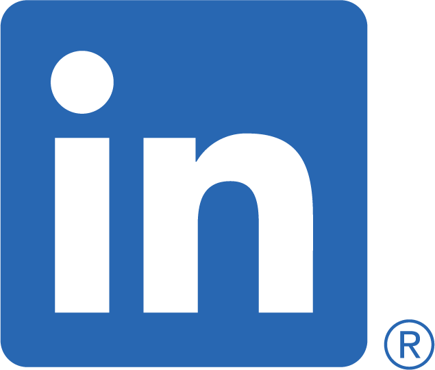 LinkedInのプロフィールページへの画像リンク（LinkedInのアイコン）
